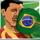 super soccer brazil symbol icon