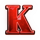 super stars usa k symbol icon