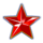 super stepper red star symbol icon