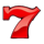 super triple 7s classic seven symbol icon