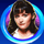 superman ii bluegirl symbol icon