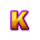 supernova galaxy orbs hold and win k symbol icon