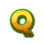 supernova shooting stars q symbol icon