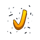 supersized j symbol icon