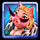 superstars pig symbol icon
