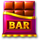 sweet candy blitz chocolate bar symbol icon