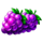sweet candy blitz grapes symbol icon