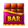 sweet candy cash stash bar symbol icon