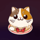 sweet cat cafe cat1 symbol icon