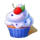 sweet kingdom cupcake symbol icon
