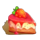 sweet kingdom strawberrycake symbol icon