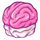 sweet monster brain dessert symbol icon