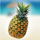sweet n sour pineapple symbol icon