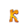 sweet rush megaways k symbol icon