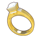 swinging sweethearts ring symbol icon