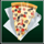 tails of new york pizza symbol icon