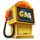 taxi rush gas station symbol icon