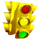 taxi rush traffic light symbol icon