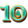 temple of three 10 symbol icon