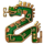 temples of war snake aztec symbol icon