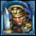 ten swords blue soldier symbol icon