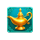 tessa hunt and the golden sands lamp symbol icon