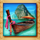 thai flower boat symbol icon