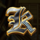the bank heist k symbol icon