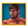 the belt of champion blue fighter symbol icon