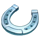 the big race hold n link horseshoe symbol icon