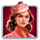 the big race hold n link lady symbol icon