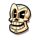 the count cartoon skull symbol icon