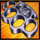 the crown reloaded knuckle duster symbol icon