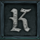 the crypt k symbol icon
