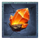 the dawn is coming fire crystal symbol icon
