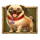 the dog house megaways 1000 beige puppy symbol icon