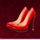 the dressing room shoes symbol icon