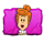 the flintstones bedrock riches wilma symbol icon