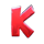 the flintstones rocky riches k symbol icon