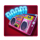 the funky boombox boom radio symbol icon