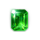 the gem master gem emerald symbol icon