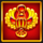 the golden mummy hold and win golden scarab symbol icon