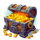 the golden sword oranje jackpot chest symbol icon