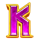 the golden sword oranje jackpot k symbol icon