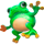 the greatest catch frog symbol icon