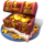 the hand of midas treasure box symbol icon