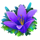 the hive purpleflower symbol icon