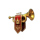 the kingdom of cardia trumpet symbol icon