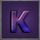 the library k symbol icon