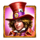 the library madhatt gold symbol icon